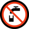 Non-Potable Water emoji on Microsoft